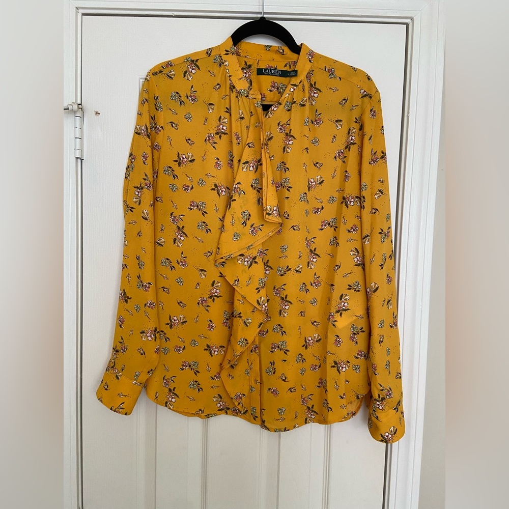 Floral Ralph Lauren top